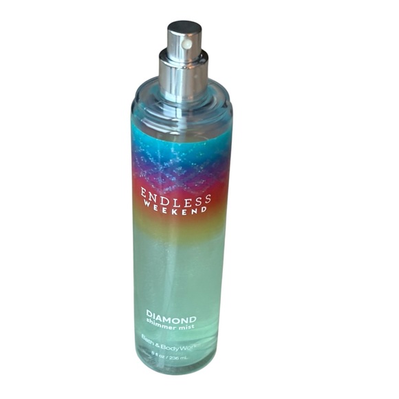 Bath & Body Works Endless Weekend Diamond Shimmer Mist 8 oz - Picture 4 of 6